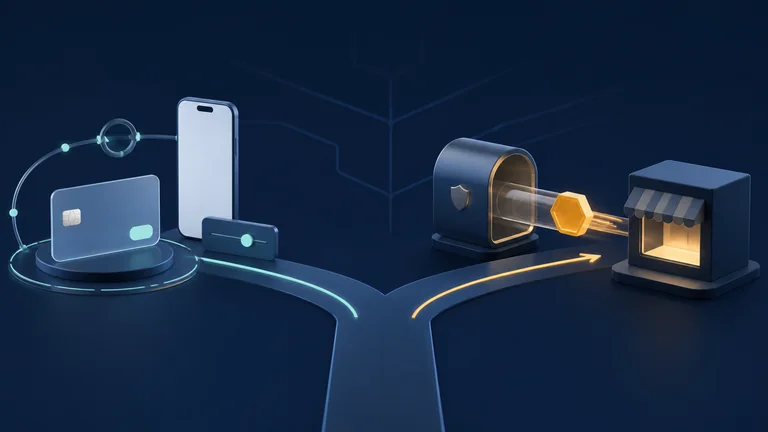 Два платёжных маршрута: виртуальная карта со смартфоном и защищённый шлюз посредника к интернет-магазину